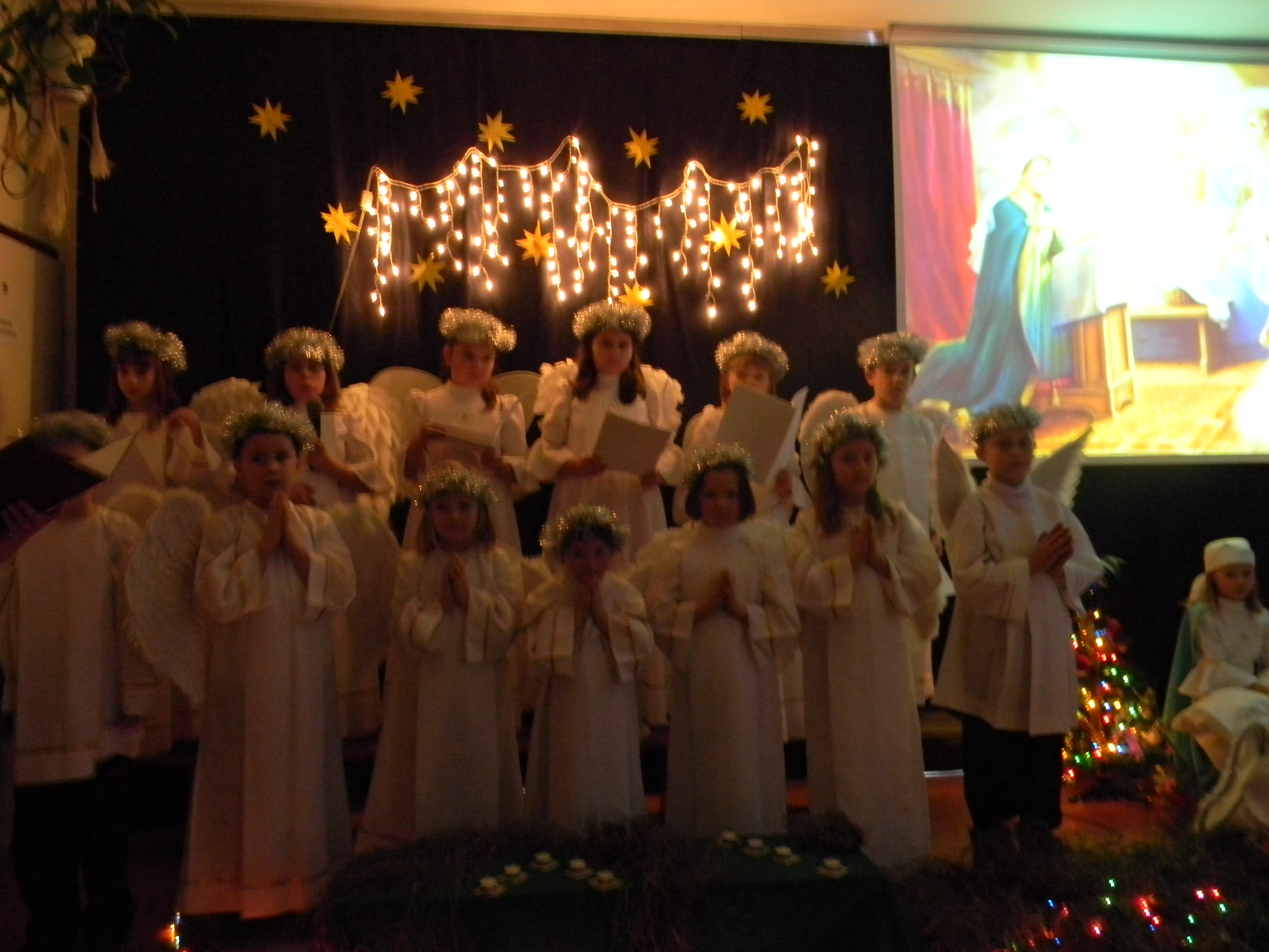 Święta w szkole podstawowej w Idzikowicach